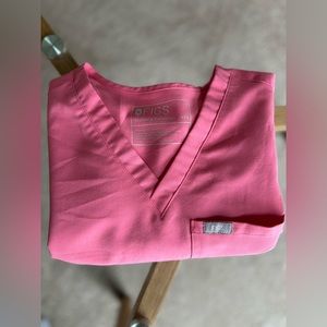 Figs XXS Catarina Top | Neon Pink